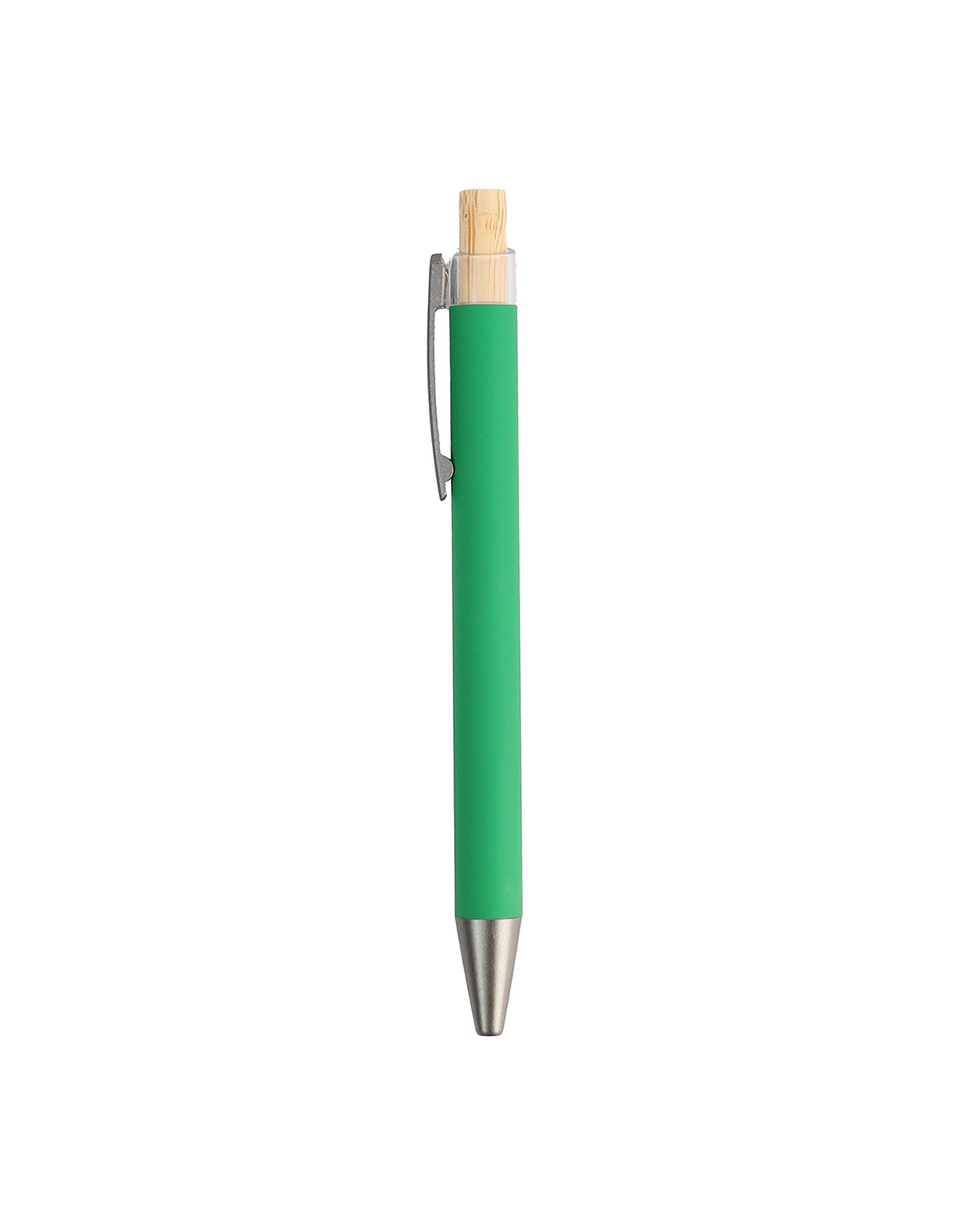 KEEN - Metal Ball Pen with Bamboo Button